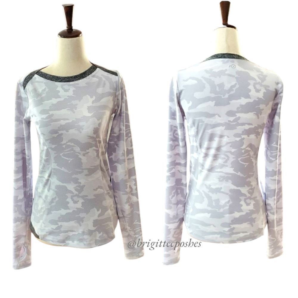 FLYWHEEL Grey Camouflage Fitted Sweater